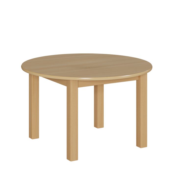 Runder Tisch Holzgestell, 3 Größen, 7 Höhen